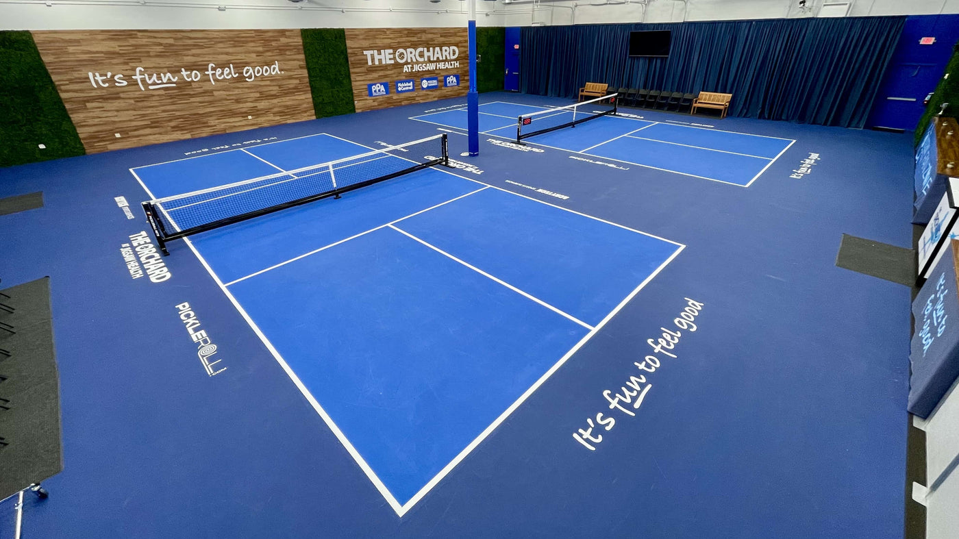 the Orchard 2 pickleball courts