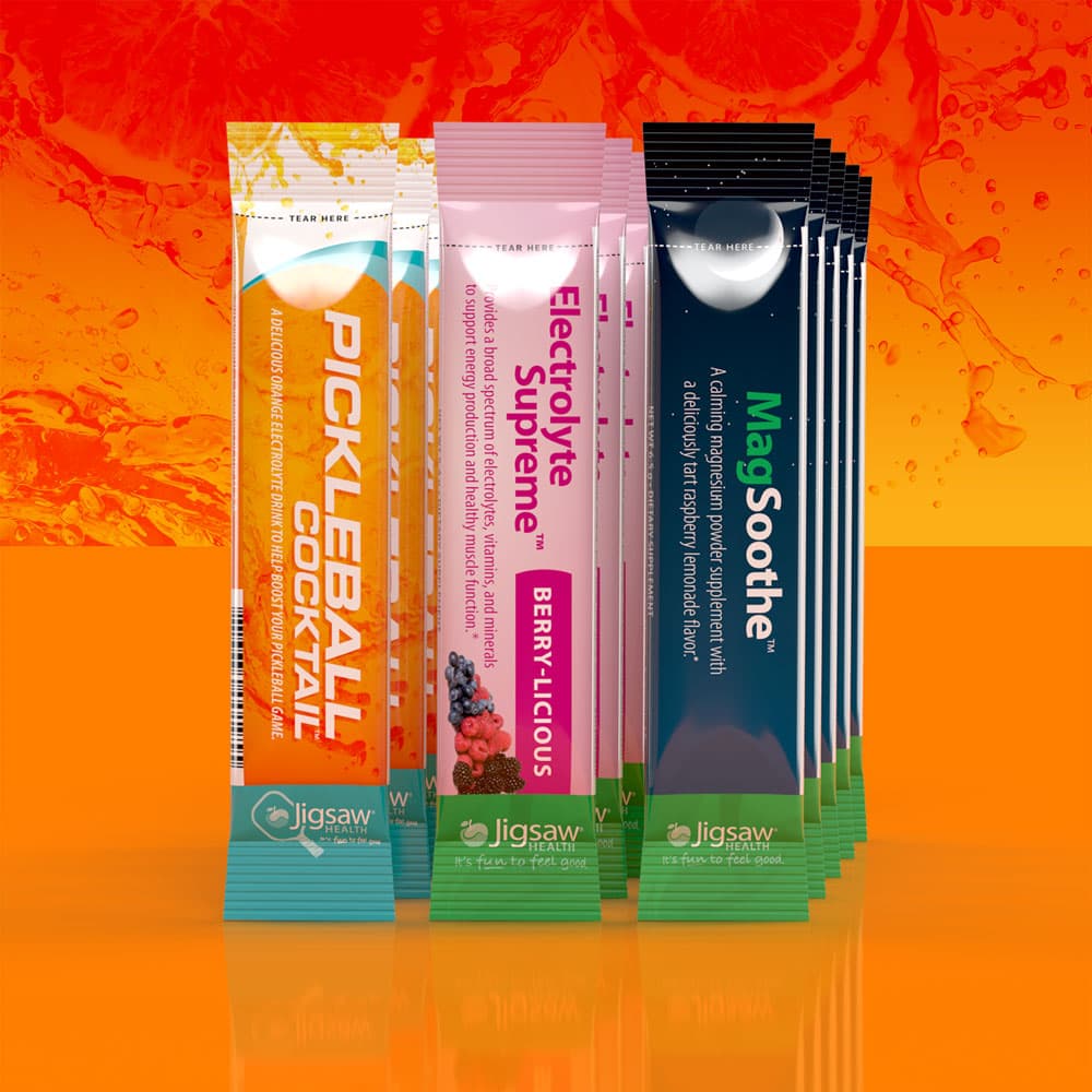 Jigsaw Pickleball Hydration Stack™ 5 Day Sample Pack Electrolytes